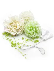 【最短発送】七五三 浴衣 成人式 袴 着物 ドライフラワー 振袖 花 和装 卒業式 髪飾り5点セット 結婚式 [JZOON] 全12選