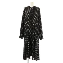美品✨BEARDSLEY ビアズリー ドットキャミワンピース 黒 白ドット BEARDSLEY（ビアズリー）の「ドットキャミソールワンピース