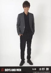 [중고] 원시 사진 (남성) BOYS AND MEN / 미즈노 카츠 / 사복 공식 생 사진