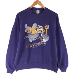 古着 80~90年代 ジャージーズ Jerzees プリントスウェットシャツ トレーナー USA製 メンズXL相当 ヴィンテージ/eaa455123