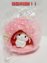 アミュキャランドマスコットのおうちJB/いちごのおうち×しろっぴーマスコット