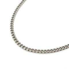 【栄】ネックレス Pt850 2面シングル 喜平 約71.2g 約60cm キヘイ プラチナ メンズ