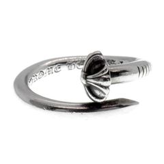 クロムハーツ CHROME HEARTS 【 CROSSBALL NAIL RING 】 クロス ボール ネイル リング 39087のサムネイル