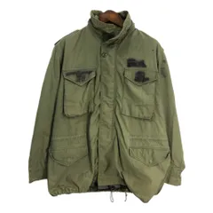 70年代 米軍実物 U.S.ARMY M-65 フィールドジャケット 3rd ヴィンテージ ミリタリー オリーブ (メンズ L相当) 中古 古着 S4997