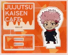 【中古】アクリルスタンド・アクリルパネル 虎杖悠仁 「呪術廻戦カフェ2023 渋谷事変 ミニキャラアクリルスタンド」