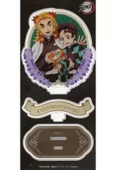 【中古】アクリルスタンド・アクリルパネル 煉獄杏寿郎＆竈門炭治郎(お弁当) アクリルスタンド 「鬼滅の刃」
