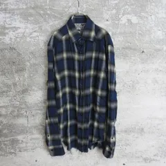 PHENOMENON / フェノメノン Cotton Flannel Omble Check Shirts コットン フランネル オンブレ チェック シャツ M