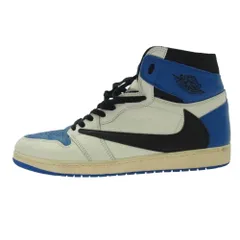 限定値下げ‼️travis Scott NIKEAirJordan1トラフグハイ 2025年最新】TRAVIS SCOTT nike air jordan 1 トラフグハイの