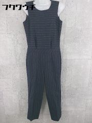 ◇ Brooks Brothers Red Fleece ボーダー ストライプ ノースリーブ オールインワン サイズO ネイビー レディース 【1002801199852】