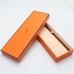 良品 エルメス 空箱/BOX 腕時計用 オレンジ レディース/メンズ腕時計用 8641000 10TJY OMI