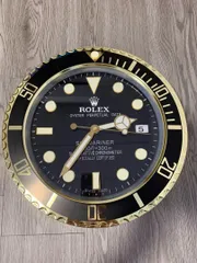 ロレックス ROLEX 掛け時計 サブマリーナブラック