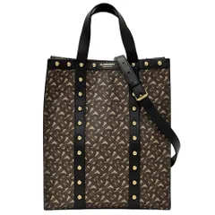 【極美品・現行】バーバリー TBモノグラム ハンドバッグ 2way スモール 21255-0.jpg