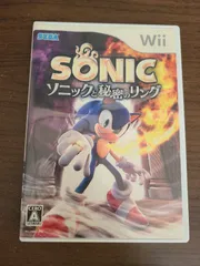 【Wii】ソニックと秘密のリング 説明書なし