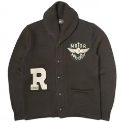 RRL ダブルアールエル ウールカーディガン ブラック L RRL（カーディガン）のフリマアイテム一覧