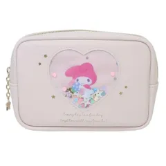  マイメロディ コスメポーチ ボックスポーチ シャカシャカ 