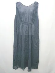 ◇ ◎ green label relaxing UNITED ARROWS ノースリーブ ロング ワンピース 表記なし ネイビー レディース P  【1406110014835】