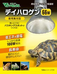 【新商品】 ビバリア デイハロゲン 66W　爬虫類用保温球 昼用集光型