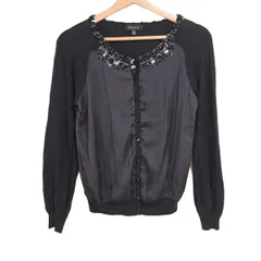 美品♡ エポカ EPOCA カーディガン ボレロ ブラック 長袖 ショート丈 L 美品♡ エポカ EPOCA カーディガン ボレロ ブラック 長袖