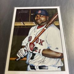 MLB 2007 Topps Heritage David Ortiz Boston Red Sox No.75