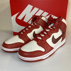 極美品 NIKE ナイキ ダンク ハイ プロ セイル/チーム クリムゾン