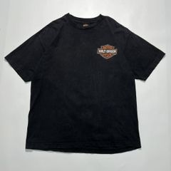 USA製】ハーレーダビッドソン 100周年 記念Tシャツ エンボス加工 L 黒 