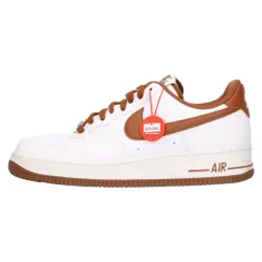 NIKE (ナイキ) AIR FORCE 1 07 LOW White/Pecan DH7561-100 エアフォース1 07 ローカットスニーカーシューズ US9/27cm ホワイト/ブラウンのサムネイル