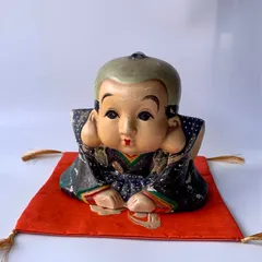 専用ページ　創作人形　福助人形　縁起物 　置物　古布　縮緬　一点物 創作人形福助人形縁起物 置物古布縮緬一点物