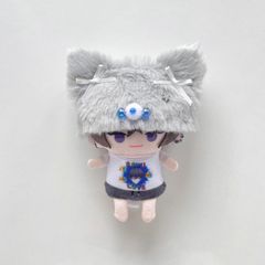 ねこさん帽子 ぬい服 着ぐるみ にじぱぺっと10cm