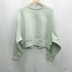 ◇ ⊇ Mila Owen ミラ オーウェン 裏起毛 長袖 トレーナー スウェット サイズONE ピスタチオグリーン レディース E  【1501160037152】のサムネイル