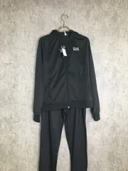 EA Emporio Armani ブラックジャージセット EA7 EMPORIO ARMANI エアセッテ エンポリオアルマーニ