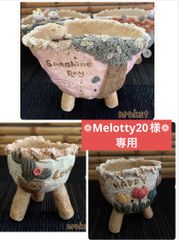 ＊Melotty20様＊専用 3点   No.36-2 ❁韓国より直輸入❁ 大鉢1点4500円＊組合せ自由＊2点目より送料一律700円＊高級＊韓国鉢＊作家＊一点物 オリジナル作品＊多肉植物＊プレゼントにもぜひ＊