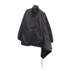 Y-3 (ワイスリー) W ASYMMETRICAL SHELL TRACK TOP アシンメトリー ハイスタンドカラー シェル トラックジャケット ブラック FJ0281のサムネイル