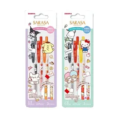 ゼブラ サラサクリップ 0.5mm 限定 サンリオ 3色セットA&B セット