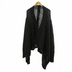 リックオウエンス Rick Owens カーディガン ロング丈 アルパカ XL ダークブラウン /AN35のサムネイル