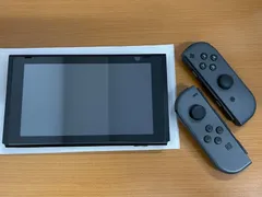 状態A Nintendo Switch 本体 グレー 2020年製 バッテリー強化版 Joy-Conストラップ/グリップ欠品 microSD 64GB 内臓 初期化済 動作確認済 任天堂