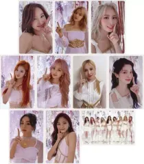 【中古】キャラカード TWICE フォトカードセット B Ver.(10枚セット) 「CD MORE ＆ MORE Aver.(輸入盤)」 予約特典