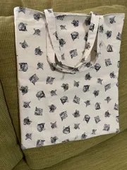 ねこ柄　トートバッグ