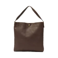 トートバッグ レディース 本革 革 レザー 小さめ ワンハンドル 肩掛け SHRINK LEATHER 縦型 SOW&SEW ソウアンドソウ PB-OH01 CHOCO