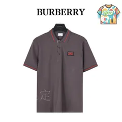 【今日WTO】Burberry 胸ロゴ スクエア T ショートポロ-PX03