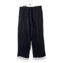 BACCA/バッカ ワイドパンツ 無地 リネン（麻）：100% 表記サイズ：32 レディース オールシーズン【古着】【used】【中古】【送料無料】FA0269/111025のサムネイル
