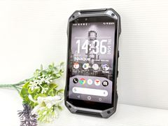 【良品】京セラ KYOCERA TORQUE G04 KYV46 64GB スマートフォン ブラック au 〇判定 動作品