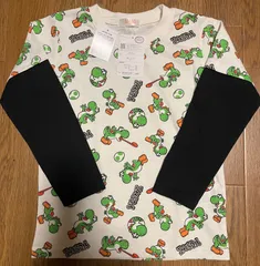 新品　スーパーマリオ 120 ヨッシー ロンＴ 長袖トップス 男の子 キッズ