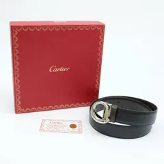 BCC21★カルティエ ベルト リバーシブル レザー ゴールド金具 アルディロン ベルト 純正卸売