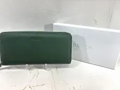 s25t-0896y【中古】【未使用】BARCOS　バルコス　ラウンドファスナー　長財布　牛革　シュリンクレザー　BTV764