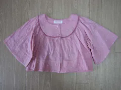 シャーリーテンプル shirlytemple shirly temple 子供服 長袖 ボレロカットソー カーディガン カーデガン カーデ 140cm ★5 新品 未使用 キッズ ジュニア 【中古】 ユーズド 女の子 ガールズ ブランド USED リサイクル