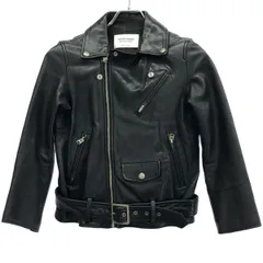 beautiful people ビューティフルピープル レザーダブルライダースジャケット 1615402411 ブラック 130