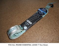 FCS 7FT　All Round ESSENTIAL LEASH・Eco Green