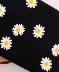 花柄　デイジー　ハンドメイド　ハギレ