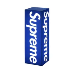 シュプリーム ボックスロゴランプ ブルー 2025年最新】supreme box logo lampの人気アイテム - メルカリ