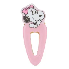 【メール便】スヌーピー ヘアアクセ ヘアクリップ ベル ハート ピーナッツ カミオジャパン 前髪クリップ キャラクター グッズ 